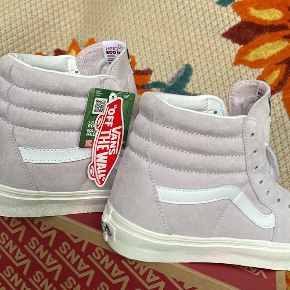 Vans Sk8-Hi Pig Suede Orchid/Ice Snow White WMNS sneakers
